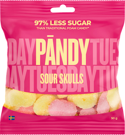 Fruchtgummi Sour Skulls PÄNDY