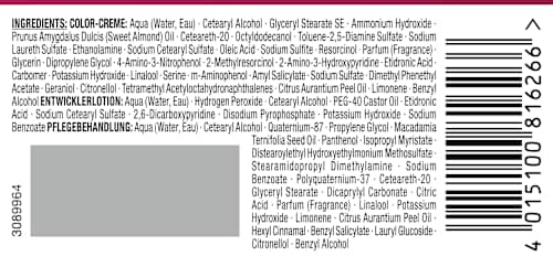 Intensiv-Creme-Coloration 650 Kastanie Palette Intensive Color Creme