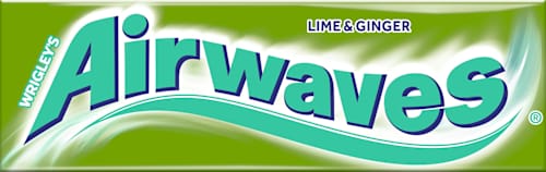 Kaugummi Lime & Ginger Airwaves