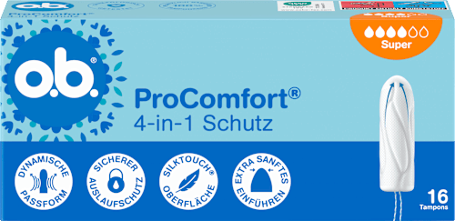 Tampons Pro Comfort Super o.b.