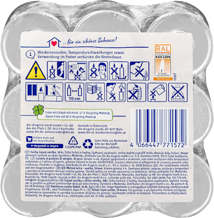 Lumânări parfumate cu vanilie Profissimo