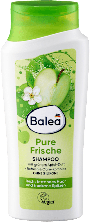 Šampon za mastne lase in suhe lasne konice Pure Frische Balea