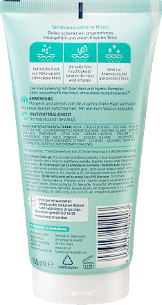 Gel detergente viso con aloe vera Balea