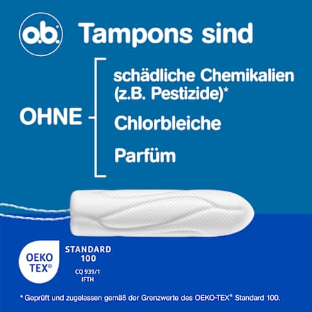 Tampons Pro Comfort Super Plus o.b.