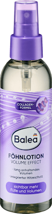 Лосион за обем на косата при сушене със сешоар Balea