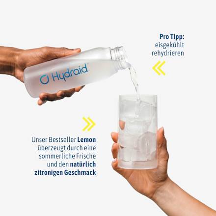 Hydration Helper Elektrolyt-Drink-Mix Sticks Lemon 6 St Hydraid