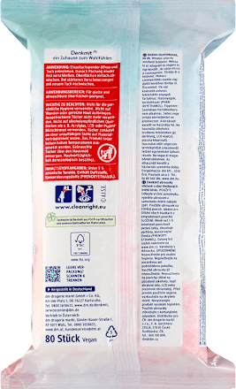 Feuchte Allzwecktücher Cherry Blossom Denkmit