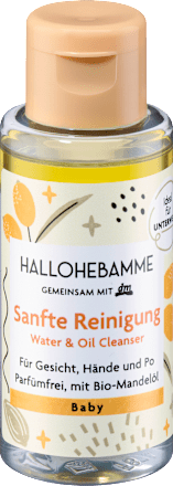 Sanfte Reinigung für Gesicht, Hände & Po, Reisegröße HALLOHEBAMME