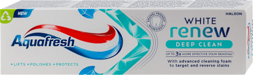 WHITE renew DEEP Clean pasta za zube Aquafresh