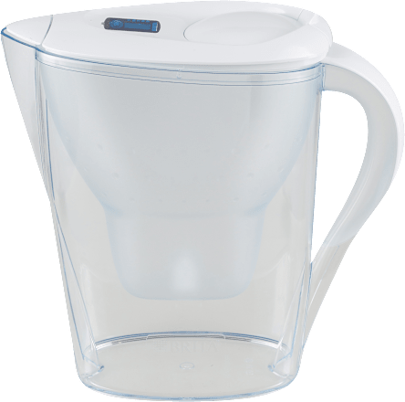 Marella cool white bokal za filtriranje vode, zapremina nefiltrirane vode: 2,4l BRITA