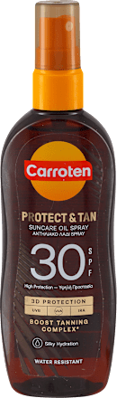PROTECT&TAN ulje zaštitu od sunca, SPF30 Carroten