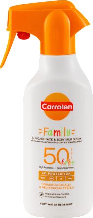 Family mleko za zaštitu od sunca, SPF50 Carroten