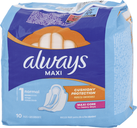 Hygienické vložky classic clean feel protection normal always