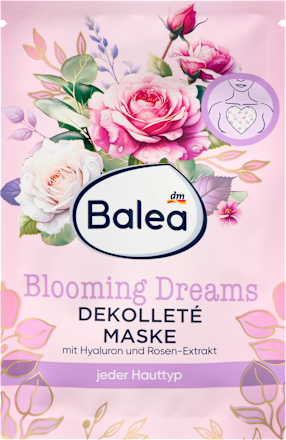 Tuchmaske Dekolleté Blooming Dreams Balea
