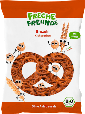 BIO špaldové preclíky s cizrnou Freche Freunde