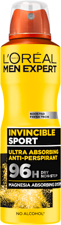 Deodorant spray Invincible Sport L'ORÉAL PARiS MEN EXPERT