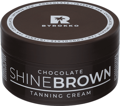 SHINE BROWN krema za tamnjenje - čokolada Byrokko