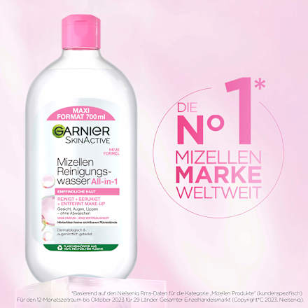 Mizellenwasser All-in-1 empfindliche Haut Garnier Skin Active
