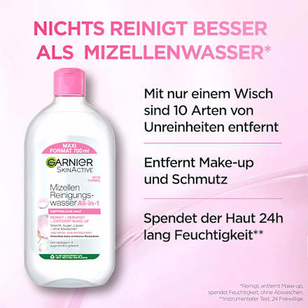 Mizellenwasser All-in-1 empfindliche Haut Garnier Skin Active