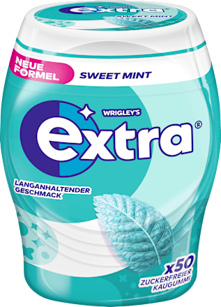 Kaugummi, Sweet Mint, zuckerfrei EXTRA