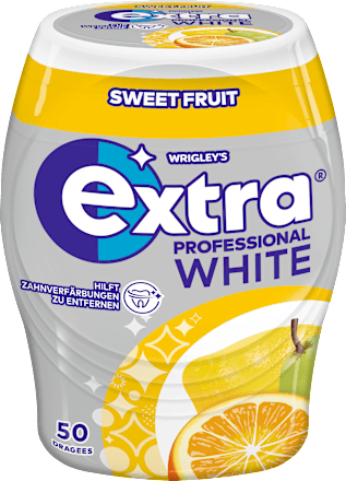 Kaugummi, Professional White, Sweet Fruit EXTRA