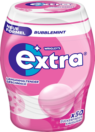 Kaugummi, Bubblemint, zuckerfrei EXTRA