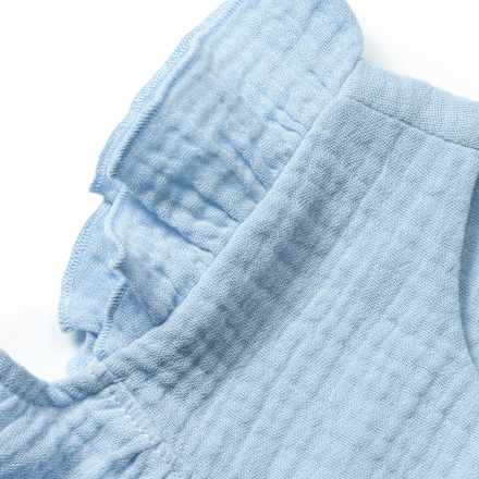 Tunika aus Musselin, blau, Gr. 122 ALANA