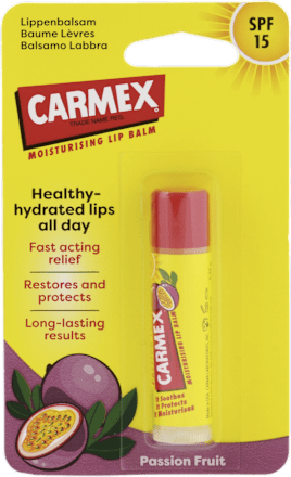 Hydratačný balzam na pery s OF 15 marakuja Carmex