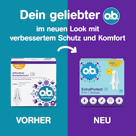 Tampons Extra Protect Normal o.b.