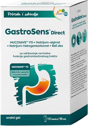 GastroSens Direct za održavanje normalne funkcije gastrointestinalnog trakta esensa