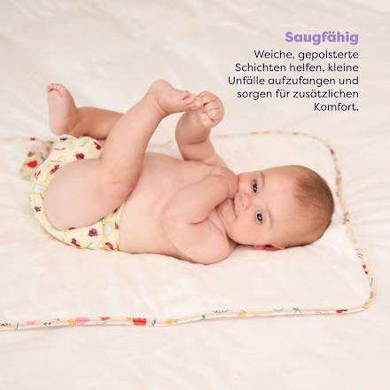 Wickelunterlage für unterwegs, creme, Motiv Sommer Bambino Mio
