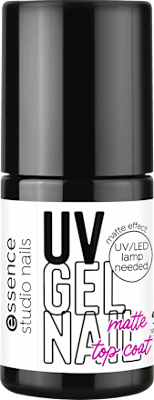 UV Top Coat Matt Gel Studio Nails  essence