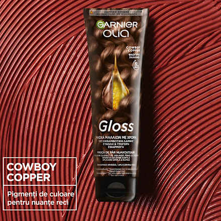 Mască de păr nuanțatoare COWBOY COPPER  GARNIER olia