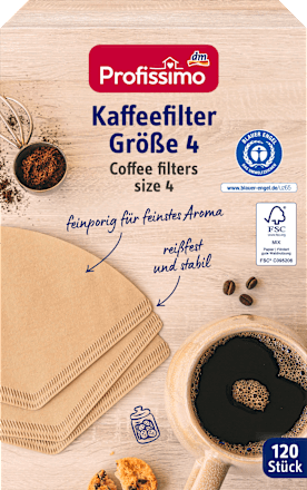 Kaffeefilter Größe 4 Profissimo