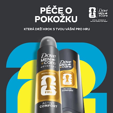 Advanced antiperspirant sprej Active Comfort FIFA Dove Men+Care