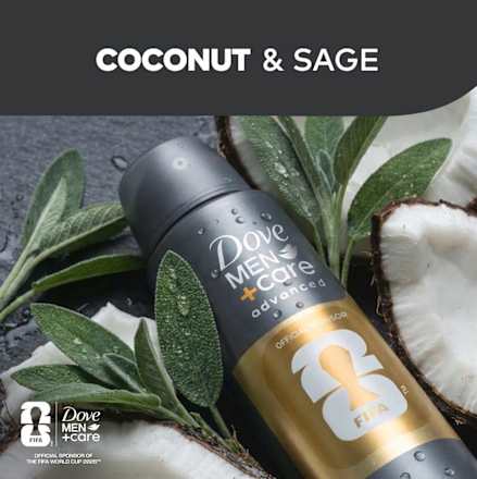 Advanced antiperspirant sprej Active Comfort FIFA Dove Men+Care