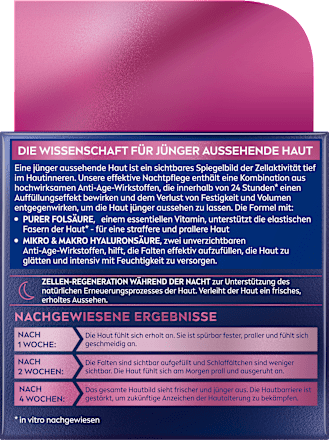 Nachtcreme Anti Age Cellular Expert Filler NIVEA
