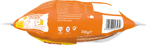 Brot, Vitaminbrot (5 Stück), glutenfrei Schär