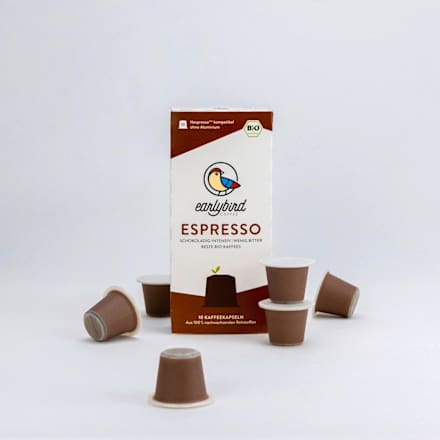 Kaffeekapseln Espresso  earlybird coffee