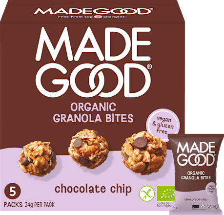 Organic Granola Bites, Chocolate Chip (5 Stück) Made Good
