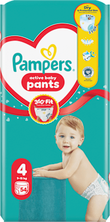 plenkové kalhotky, velikost 4 Pampers active baby