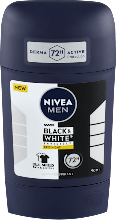antiperspirant stick Black & White Invisible Epic Night NIVEA MEN