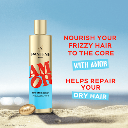 šampon na vlasy Smooth & Sleek Amor PANTENE PRO-V