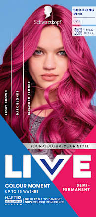 Ultra Brights Semi-permanente Tönung 93 Shocking Pink Schwarzkopf LIVE