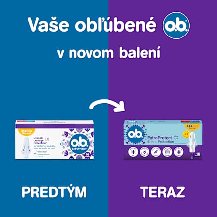 Tampóny ExtraProtect Normal o.b.