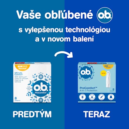 Tampóny ProComfort Normal o.b.