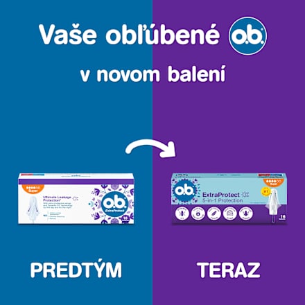 Tampóny ExtraProtect Super o.b.