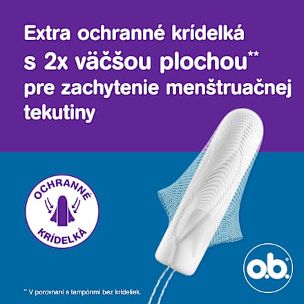 Tampóny ExtraProtect Super Plus o.b.