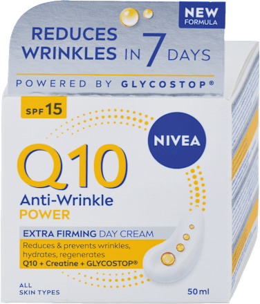 Spevňujúci denný pleťový krém proti vráskam Q10 Power NIVEA