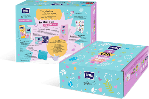 Első menstruációs szett bella for teens